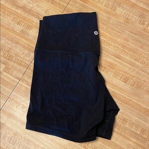 Lululemon Align Black Bike Shorts